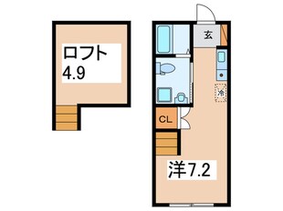 JSⅡの物件間取画像